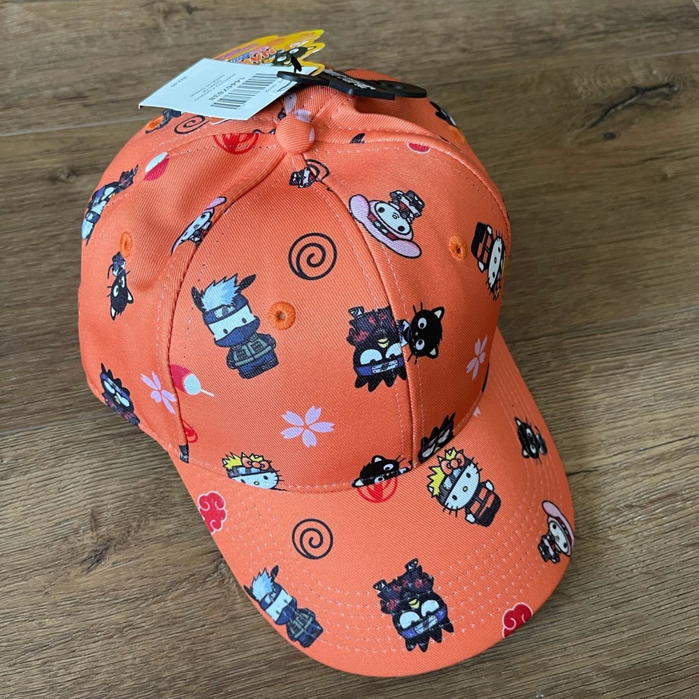 SANRIO-NWT Naruto Anime Baseball Cap-Unisex